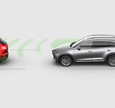 2020 Mazda CX-9 SMART CITY BRAKE SUPPORT WITH PEDESTRIAN DETECTION | Mazda of South Charlotte in Pineville NC