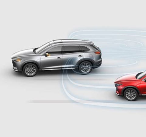 2020 Mazda CX-9 BLIND SPOT MONITORING W/ REAR CROSS TRAFFIC ALERT | Mazda of South Charlotte in Pineville NC