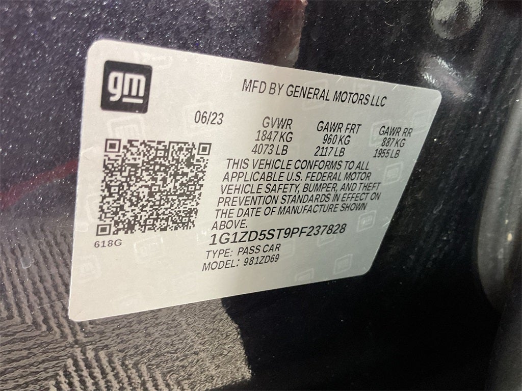 2023 Chevrolet Malibu LT 1LT