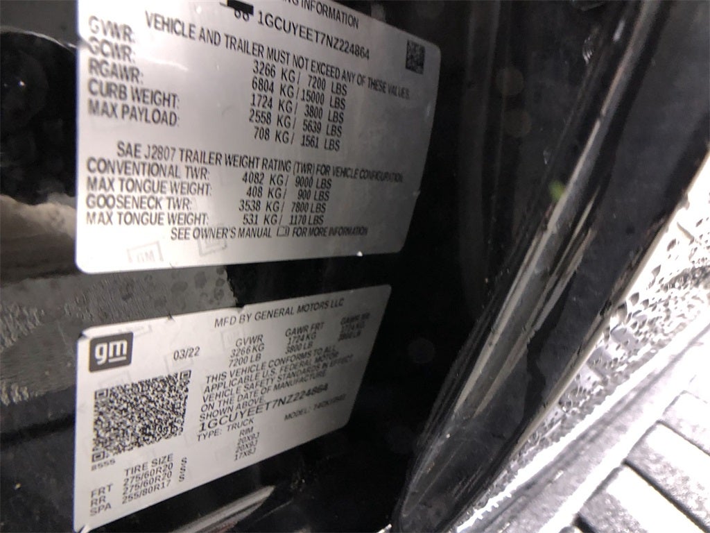 2022 Chevrolet Silverado 1500 LTD RST