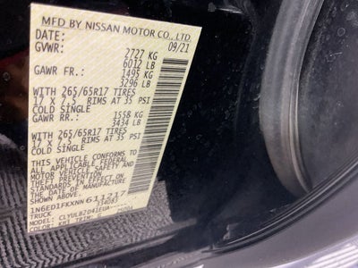 2022 Nissan Frontier SV