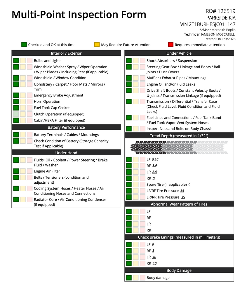2018 Toyota Corolla LE