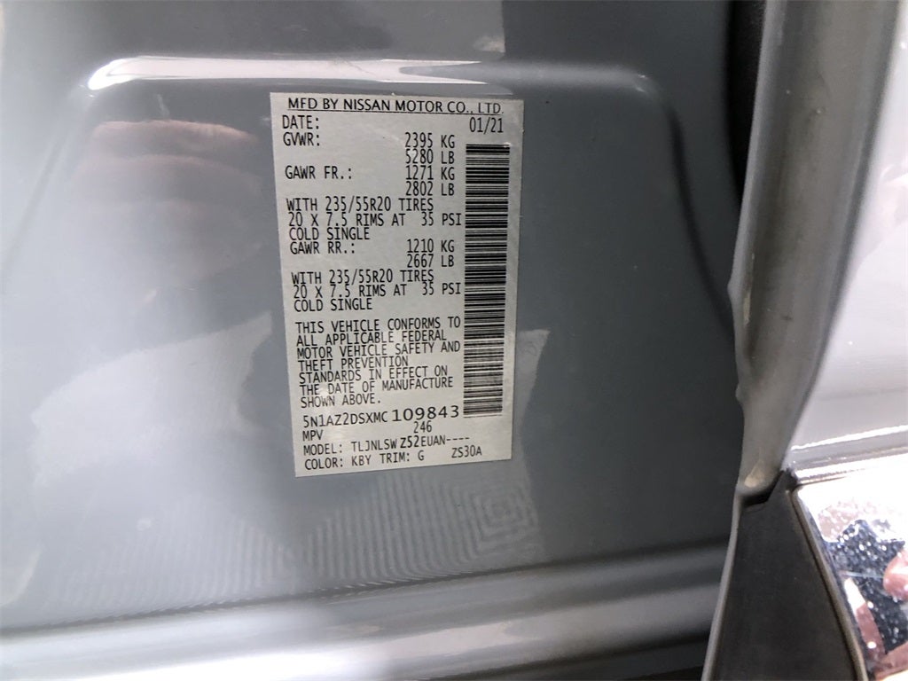 2021 Nissan Murano Platinum