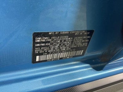 2019 Subaru Crosstrek Hybrid