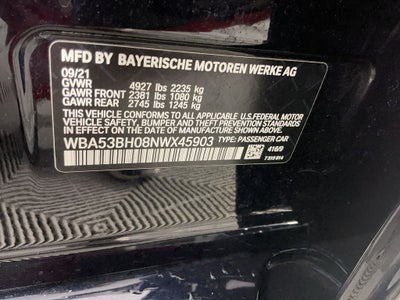 2022 BMW 5 Series 530i