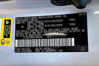 2015 Lexus RX 350 350