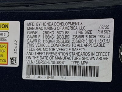 2025 Honda CR-V Hybrid Sport