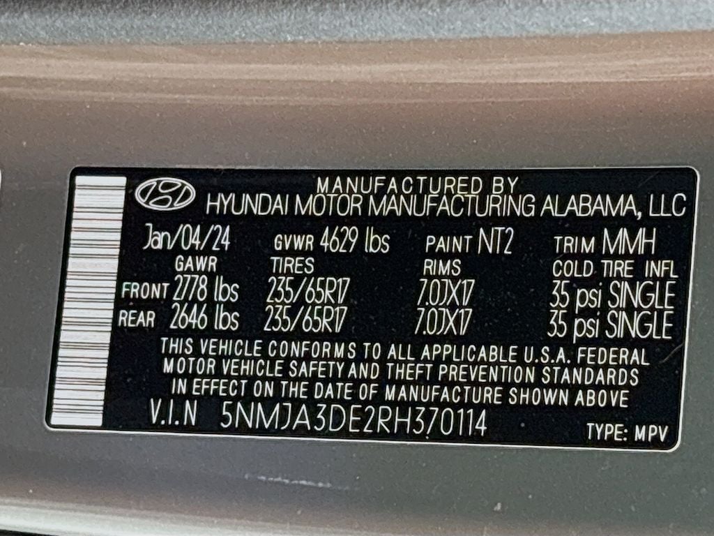 2024 Hyundai Tucson SE