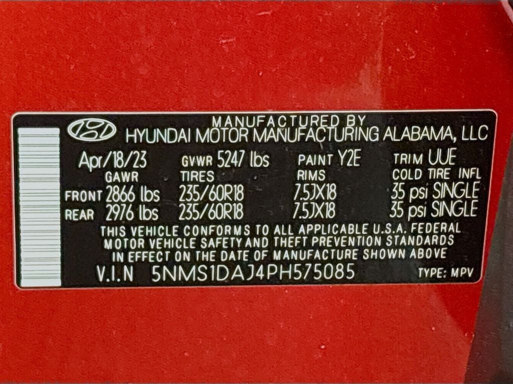 2023 Hyundai Santa Fe SE
