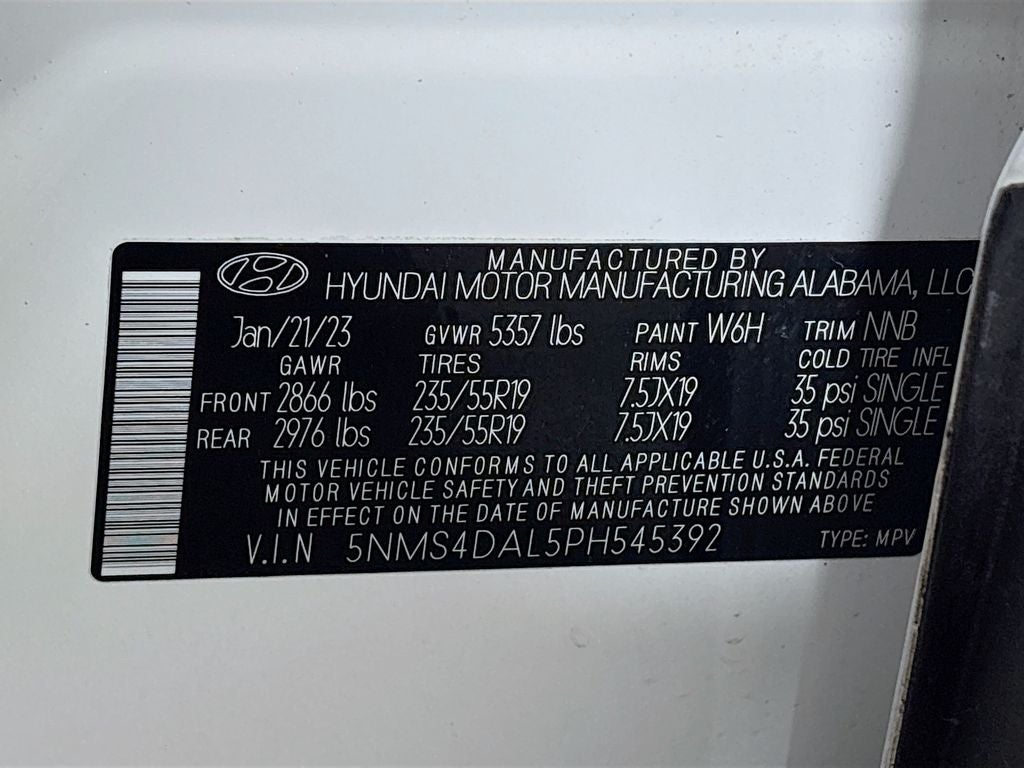 2023 Hyundai Santa Fe Limited