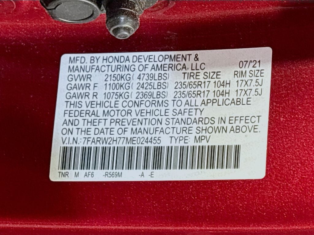 2021 Honda CR-V Special Edition