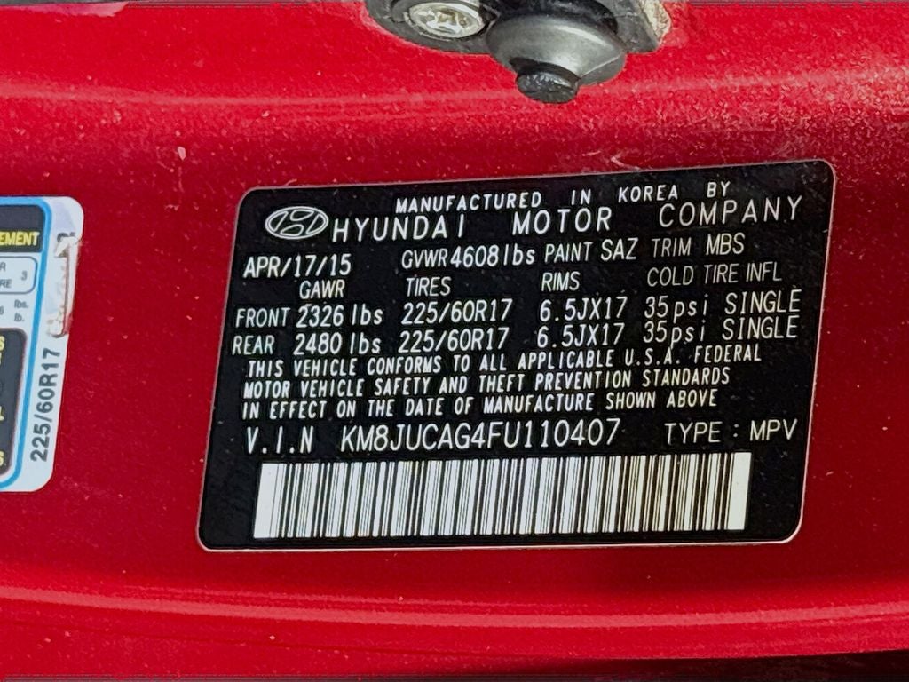 2015 Hyundai Tucson SE