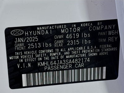 2025 Hyundai Sonata SEL