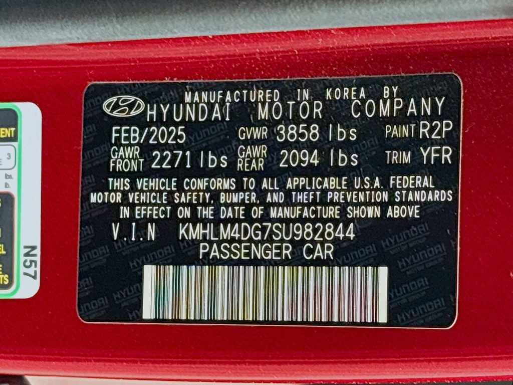 2025 Hyundai Elantra SEL Sport