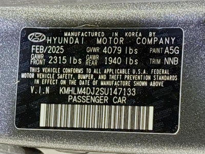 2025 Hyundai Elantra Hybrid SEL Sport