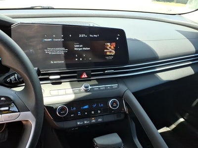2024 Hyundai Elantra Hybrid Blue