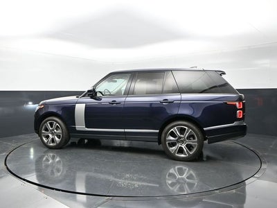 2019 Land Rover Range Rover HSE