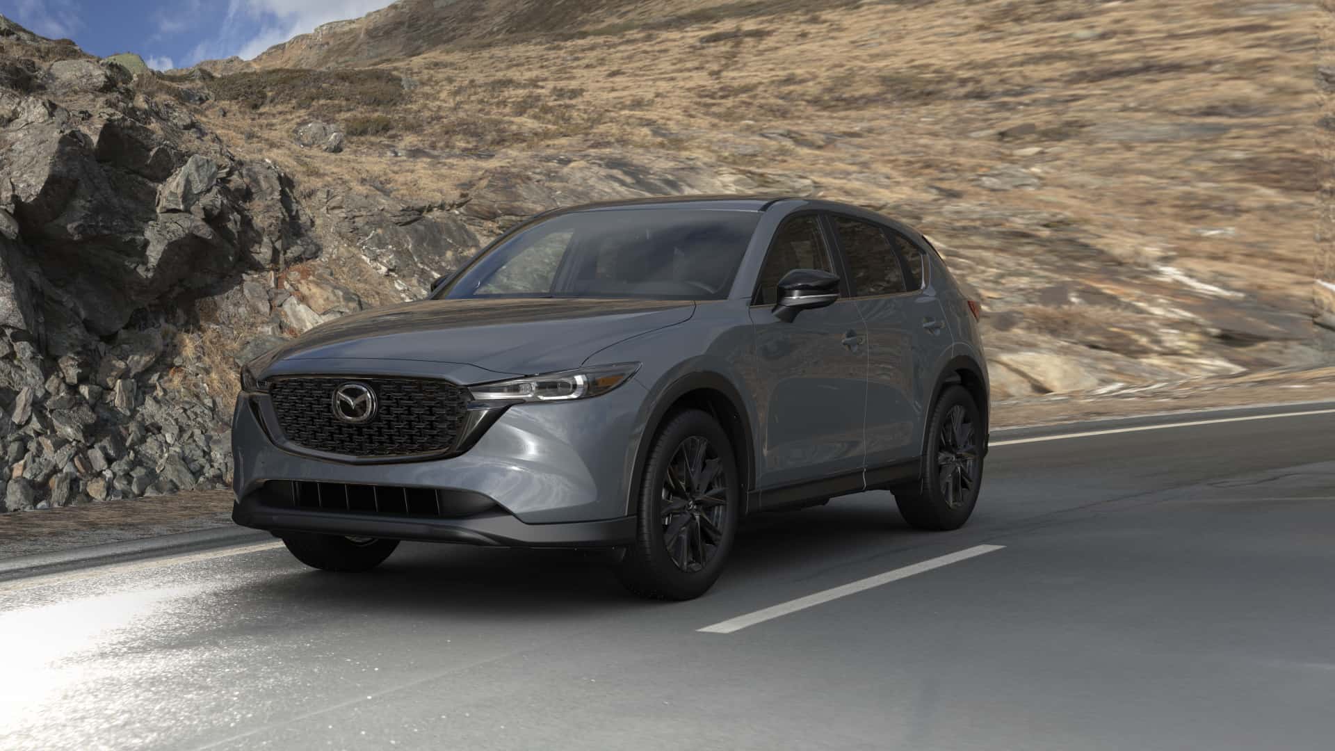 2023 Mazda CX-5 2.5 S Carbon Edition Polymetal Gray Metallic | Mazda of South Charlotte in Pineville NC