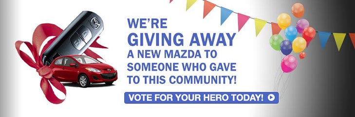 Give Back Give Away - Mazda of South Charlote NC